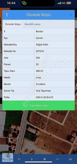 Söğüt Yaylasında Satılık İmarlı Arsa