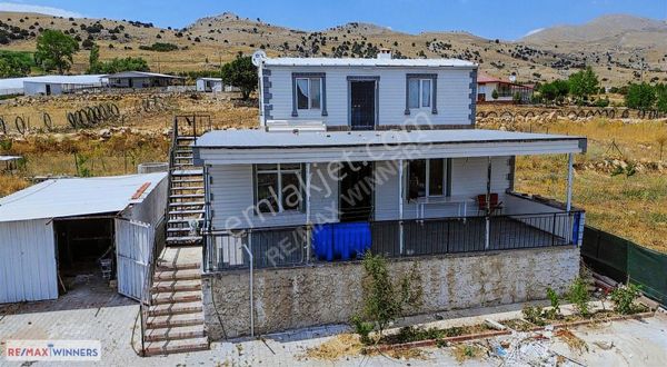 Korkuteli Taşkesiği 2128m2 Tarla Ve Özel Yapım İki Katlı Ev