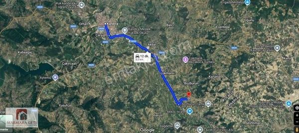 Marmara Gets - Kandıra Bozburun Harika Konumda Resmi Yollu Tarla