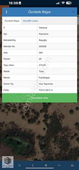 Sakarya Kaynarca Başoğlu'nda 375m2 Satılık