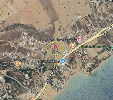 İskele Boğaz Da Satılık 595 M² Arsa İçinde 2 Katlı Müstakil Ev