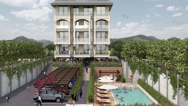 Alanya Kestel'de Satılık 1+1 Lüx Daire