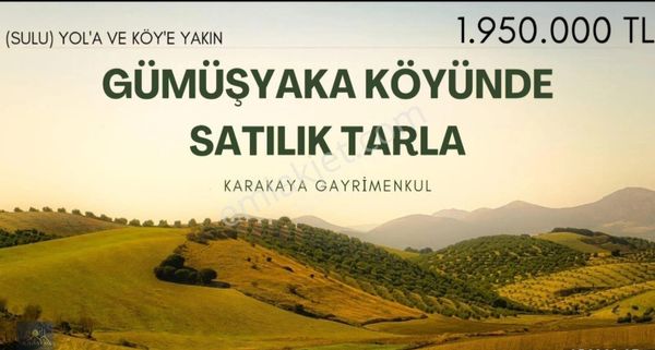 Gümüşyaka Köyün'de Fırsat Tarla