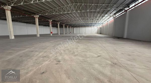 Zorlu Gayrimenkul'den Organize'de 5000m2 Aylık Kiralık Depo