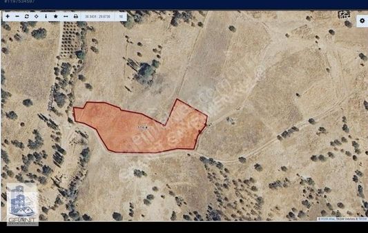 Granit Emlak Dan Denizli Çivril Akdağ Da 10.325 M2 Tarla