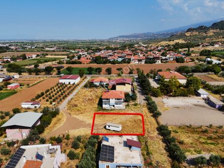 Salihli Sartmustafa'da (sart-sardes) Satılık 505 M2 Arsa (video)