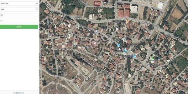 Pamukkale Kale Mahallesinde 8 Dairelik Köşe Parsel Fırsatı