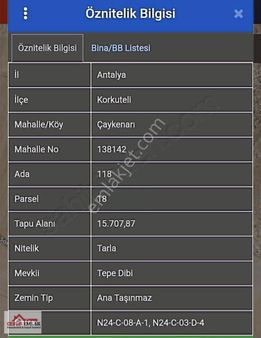 Cesurdan Satılık Takasa Açık Tarla