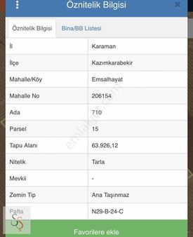 Sürşen Premium Group'dan Yatırımlık Fırsat Tarla !