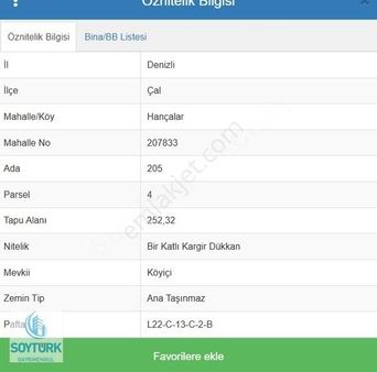 Soytürk'den Hançalarda Anayol Üzeri 435m2 Tercihli Ticari Konut