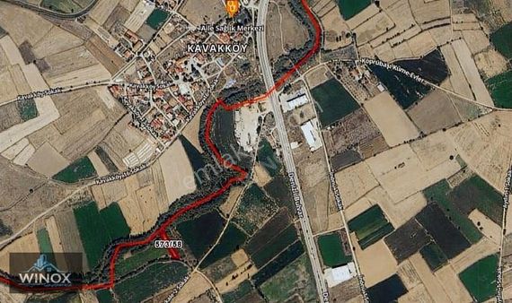 Çivril, Çıtak'ta Köy İçi Satılık Tarla.