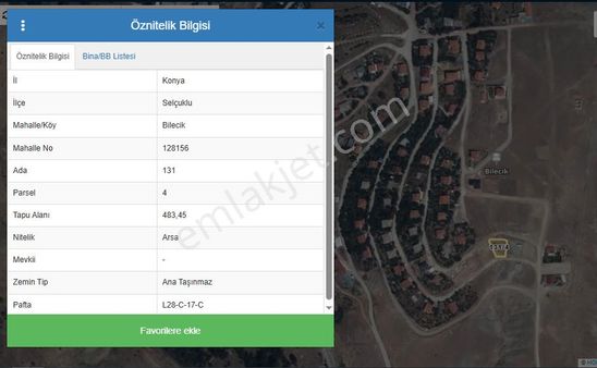 Baha&kutluay'dan Bilecik Mh. Satılık Hesaplı Villa Arsası