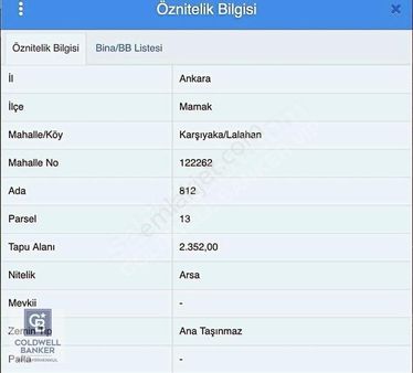 Karşıyaka Lalahan'da 2352 M2 Tek Ve Kök Tapu Satılık Arsa