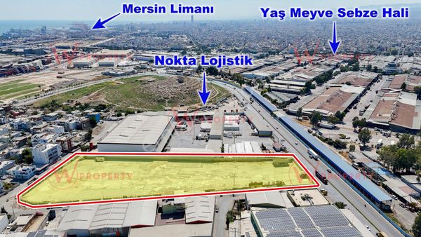 W Property'den Limana Komşu 11.000m2 Tır Garajı / Depolama Alanı