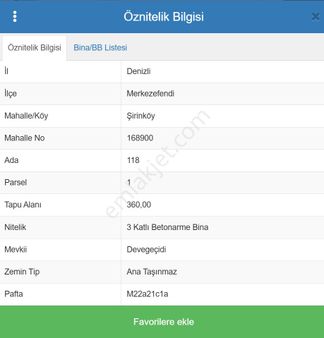 Redstone Myra Dan Bahçelievler Mh. De Satılık Köşe Parsel Arsa