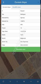 Çakır Dan Ağırnasta Satılık Yatırımlık Tarla