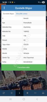 Denizli Bağbaşı Dr.necdet Durmuş Okulu Üzeri Anayol Cepeli Köşe Paesel Villalık,apartlık