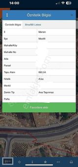 Mersin 2. Çevreyolu Üzerinde Satılık 680m2 Arsa!!