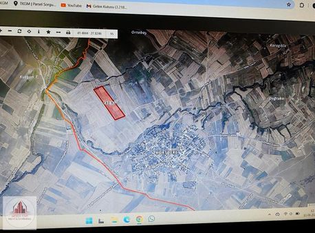 Tekirdağ Saray Kurtdere 1124 M2 İmar Konusunda Önü Açık Arazi...