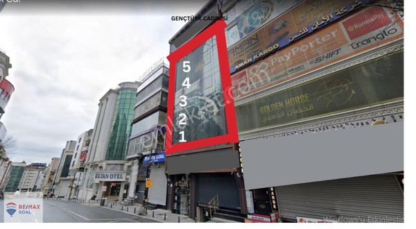 Gençtürk Caddesinde Tabela Değeri Yüksek Prestijli Ofis Katı