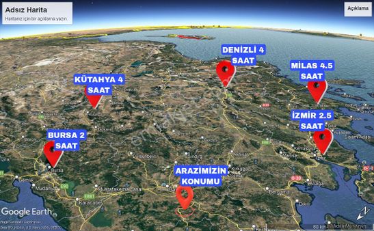 Balıkesir Karesi Kalaycılar Mahallesinde Yatırımlık 1.678 M2 Tarla