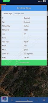 Çanakkale Bozcada'da Kaçırılmayacak İmarlı Arsa