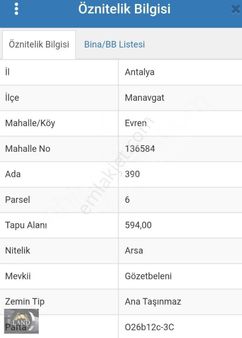 Evrenseki'de 3 Kat Köşebaşı Satılık Arsa