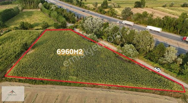 Kaymak Emlak Tan Otobana Cephe Satılık Arazi