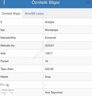 Ermenek'te Ana Yola 2. Parsel Satılık Arsa