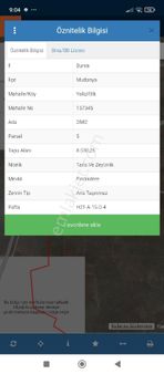 Bursa Mudanya Yaliçiftlik Mahallesi Satılık 1700 Mt Zeytinlik Ve Tarla