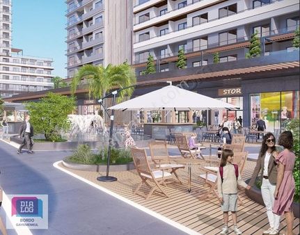 Bordo Yaşam 1+1 Satılık Daire