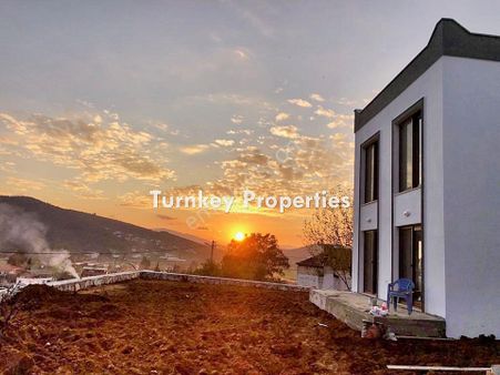 Kapanmaz Manzaralı Sıfır Satılık İkiz Dubleks