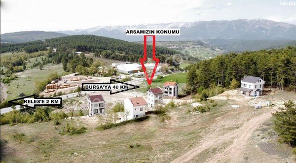 Bursa Keles’te Villa İmarlı Satılık Arsa