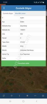 Aydın Didim Akyeniköy Satılık Arsa