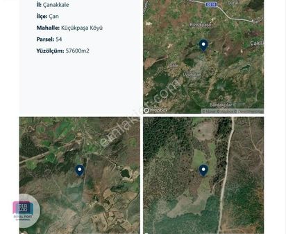 Çanakkale Çan Küçükpaşa'da Yatırım Ve Tarıma Uygun Geniş Tarla