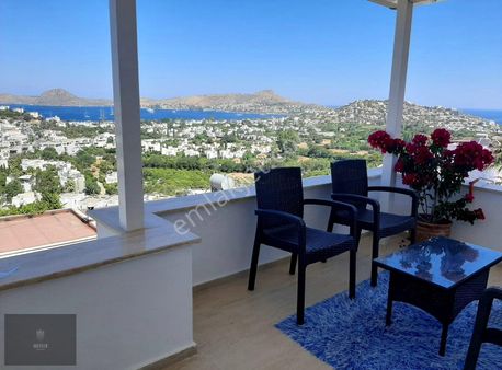 Yalıkavak Merkezde Kesintisiz Deniz Manzaralı Satılık Villa