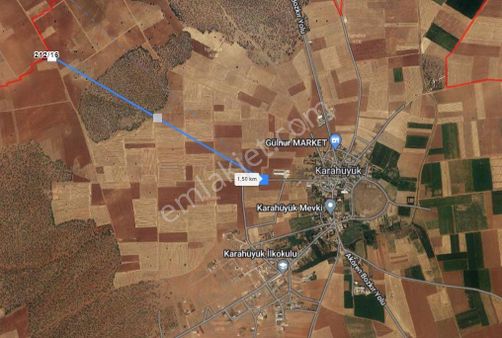 Köşe Parsel Kırmızı Toprak Su Sarnıcına Yakın Köye Yakın 1536m²