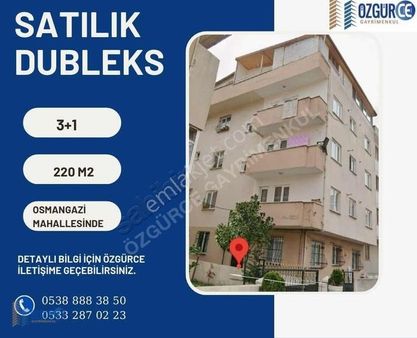 Darıca Osmangazi Mah. Satılık 3+1 Dubleks