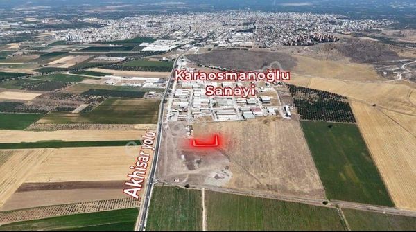 Manisa Akhisar Hacıishak Mah. Fabrika İmarlı Satılık Arsa