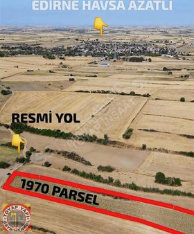 Edirne Havsa Azatlı İmara Çok Yakın 230 M2 Acil Satılık Arsa