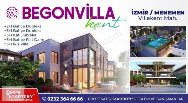 Villakent'te Site Tadında Müstakil Yaşam Begonvilla Kent