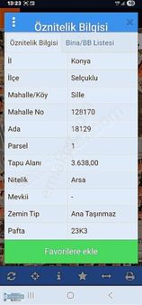 Buharada Satlık Ticari Arsa Cd Cepheli