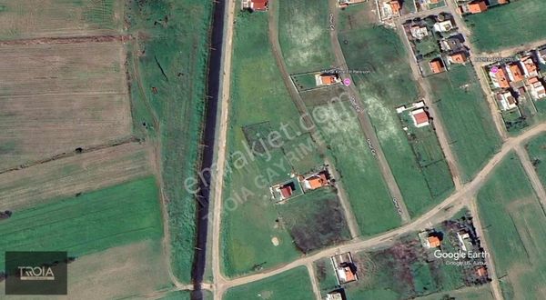 Ege'nin İncisi Geyikli Sahilde Bozcaada Manzaralı 512m2 Arsa