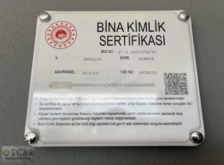 Alanya Oba 1+1 Sıfır Daire