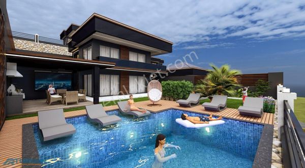 Turhan'dan 3+1 Havuzlu Deniz Manzaralı Villa Lansman Fırsatı