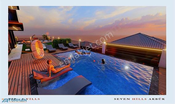 Turhan'dan 3,5+1 Havuzlu Deniz Manzaralı Villa Lansman Fırsatı