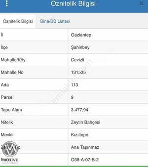 Cevizli'de Asfalt Üzeri Yatırımlık Arazi