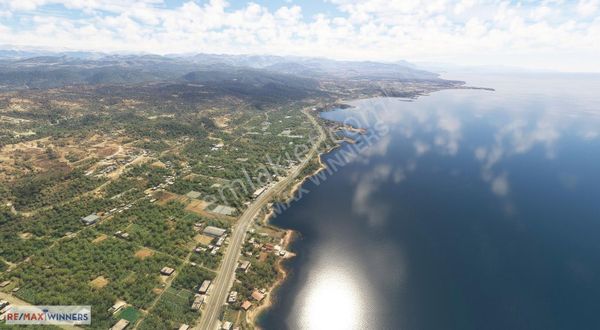 İncekum'da Satılık Villa Arsası Yola Cephe Köşe Parsel