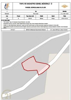 C21 Loca'dan Savaştepe Aşağıdanişmentte 797,53 M2 Satılık Arsa