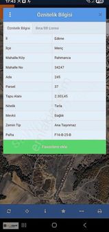 Edirne Meriç Rahmanca Merkezi Konumda Yatırımlık Müstakil Tarla